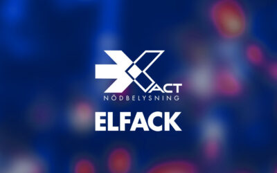 Xact Nödbelysning på Elfack 6-9 maj 2025
